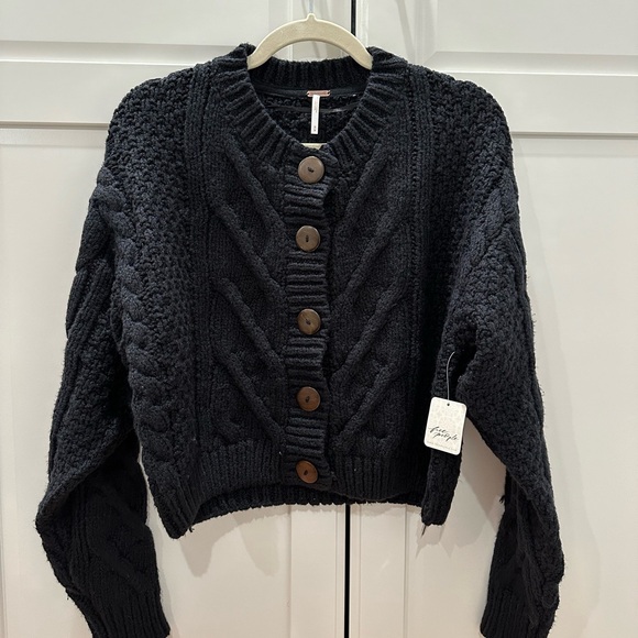 Free people cardigan black - Picture 5 of 6